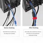 10 Reusable Nylon Cable Ties Organisers