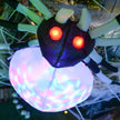 5ft Inflatable Hanging Spider with Colourful LED Lights – image 8 of 9