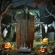170cm Hanging Animated Witch with Glowing Eyes – image 2 of 9