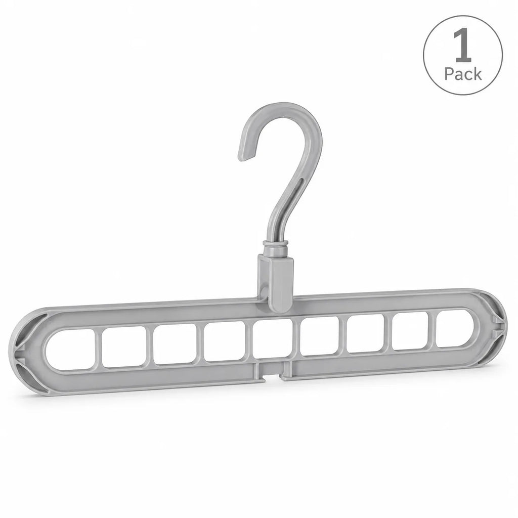 9-Hole Space-Saving Clothes Hanger Organizer
