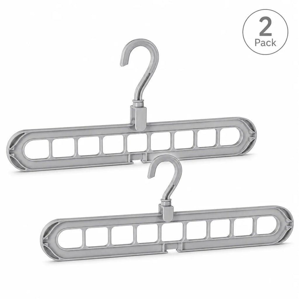 9-Hole Space-Saving Clothes Hanger Organizer