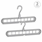 9-Hole Space-Saving Clothes Hanger Organizer