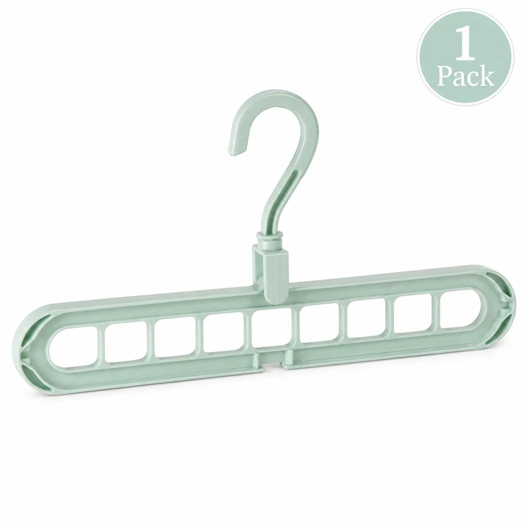 9-Hole Space-Saving Clothes Hanger Organizer