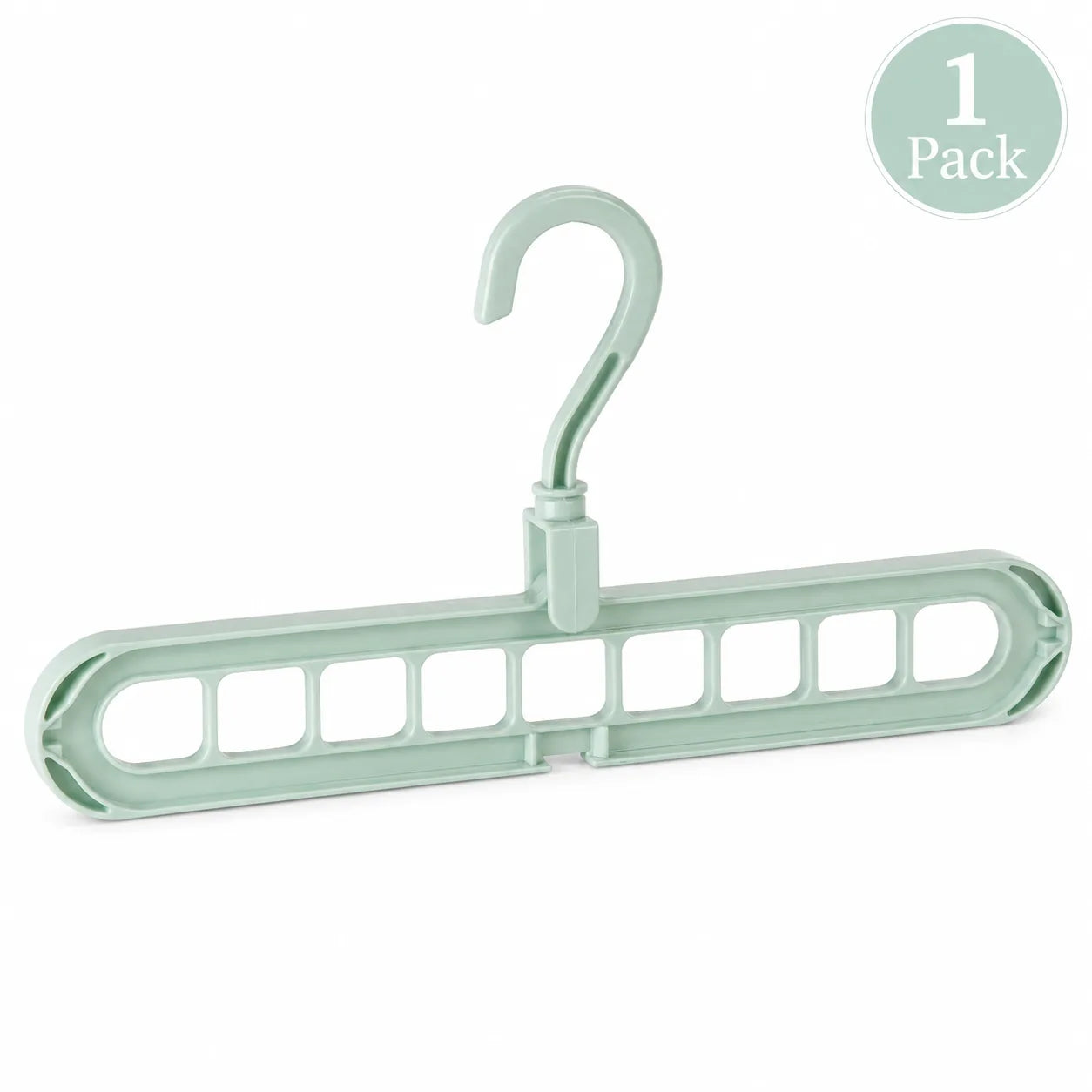 9-Hole Space-Saving Clothes Hanger Organizer