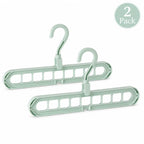 9-Hole Space-Saving Clothes Hanger Organizer