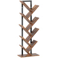 Eight-Section Tree Bookcase - Wood-Effect