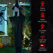 183cm Hanging Witch with Colourful Glowing Eyes & Sound – image 7 of 9