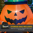 6ft Inflatable Pumpkin Family with LED Lights – image 8 of 9