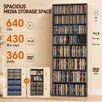 640 CD Storage Tower - Grey