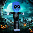 3m Inflatable Skeleton Ghost with LED Lights – image 2 of 9