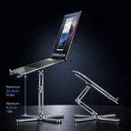 Adjustable Aluminium Laptop Stand with 360° Rotation