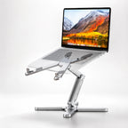 Adjustable Aluminium Laptop Stand with 360° Rotation