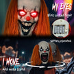 85cm Animated Face-Changing Clown with Glowing Eyes – image 4 of 9