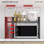 Retractable Microwave Oven Shelf