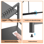 Expandable Microwave Stand – Countertop Rack