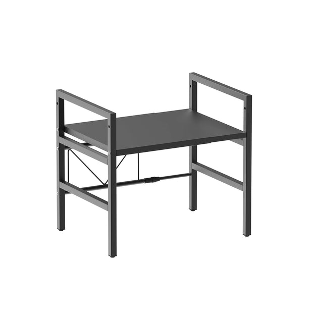 2 tier expandable microwave stand
