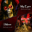 Animated Half-Body Skeleton with Glowing Eyes & Sound – image 4 of 9