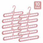 9-Hole Space-Saving Clothes Hanger Organizer