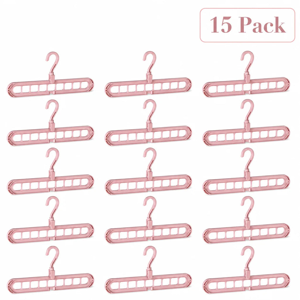 9-Hole Space-Saving Clothes Hanger Organizer