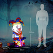 4ft Inflatable Clown on Bicycle with LED Lights – image 3 of 9