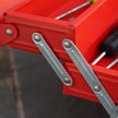 5-Tray Cantilever Steel Tool Box with Carry Handle – Red – image 7 of 9