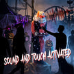 91cm Animated Halloween Clown with Moving Mouth & Glowing Eyes – image 5 of 9