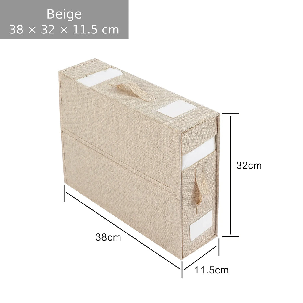 Fabric Bedding Storage Box for Closet