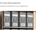 Fabric Bedding Storage Box for Closet