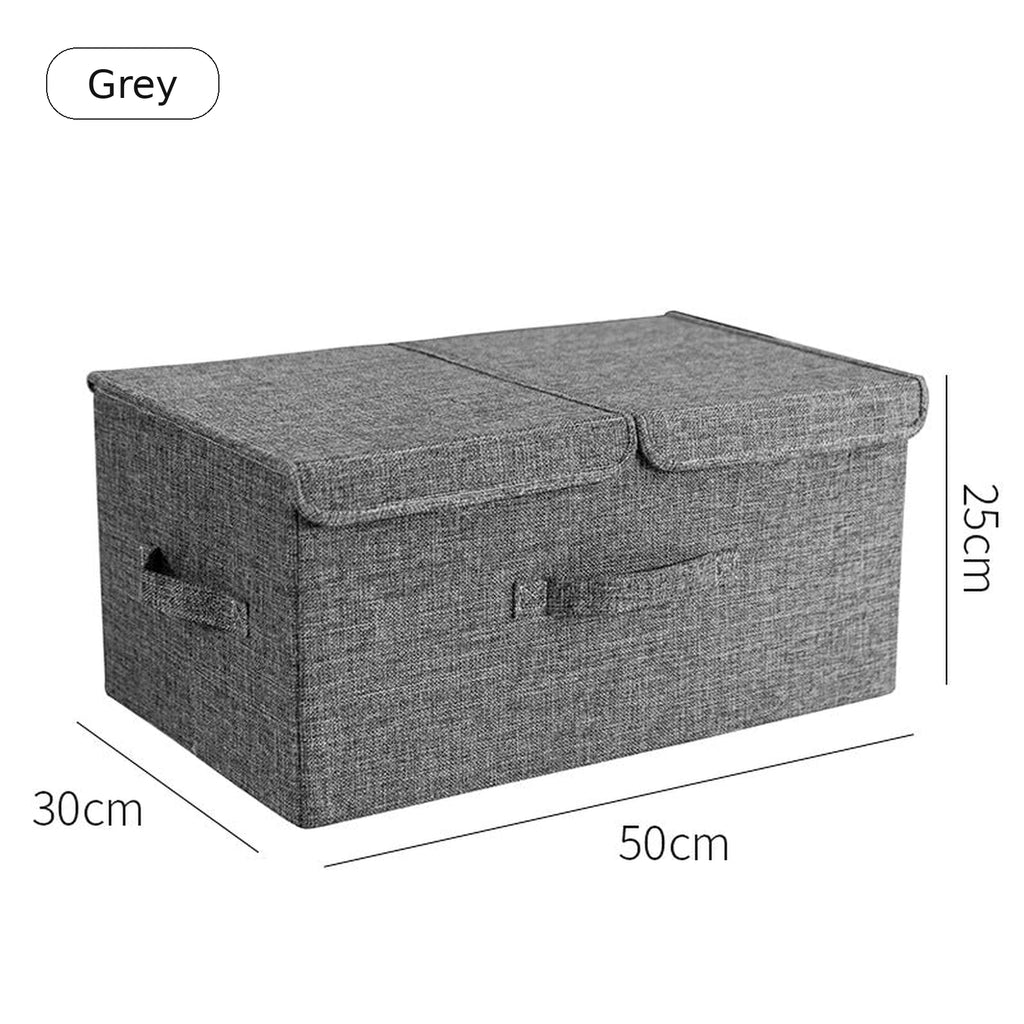Fabric Storage Box for Clothes - Dorm Room Organizer