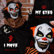 170cm Animated Circus Clown with Glowing Eyes – image 5 of 9