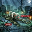116cm Animated Crawling Zombie with Glowing Red Eyes – image 6 of 9