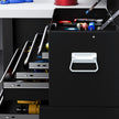 6-Drawer Rolling Tool Chest & Cabinet with Pegboard – Black – image 9 of 9
