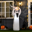 1.8m Inflatable Floating Ghost & Pumpkin with LED Lights – image 2 of 9