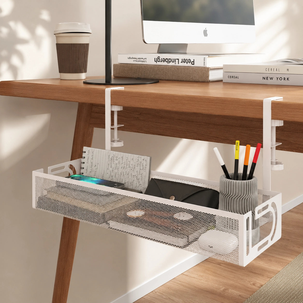 Under-Desk Cable Organizer