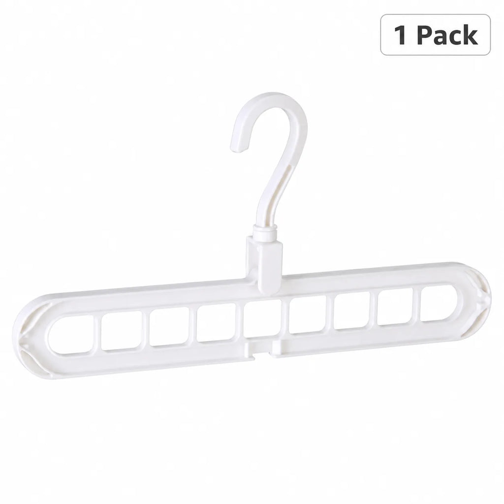 9-Hole Space-Saving Clothes Hanger Organizer