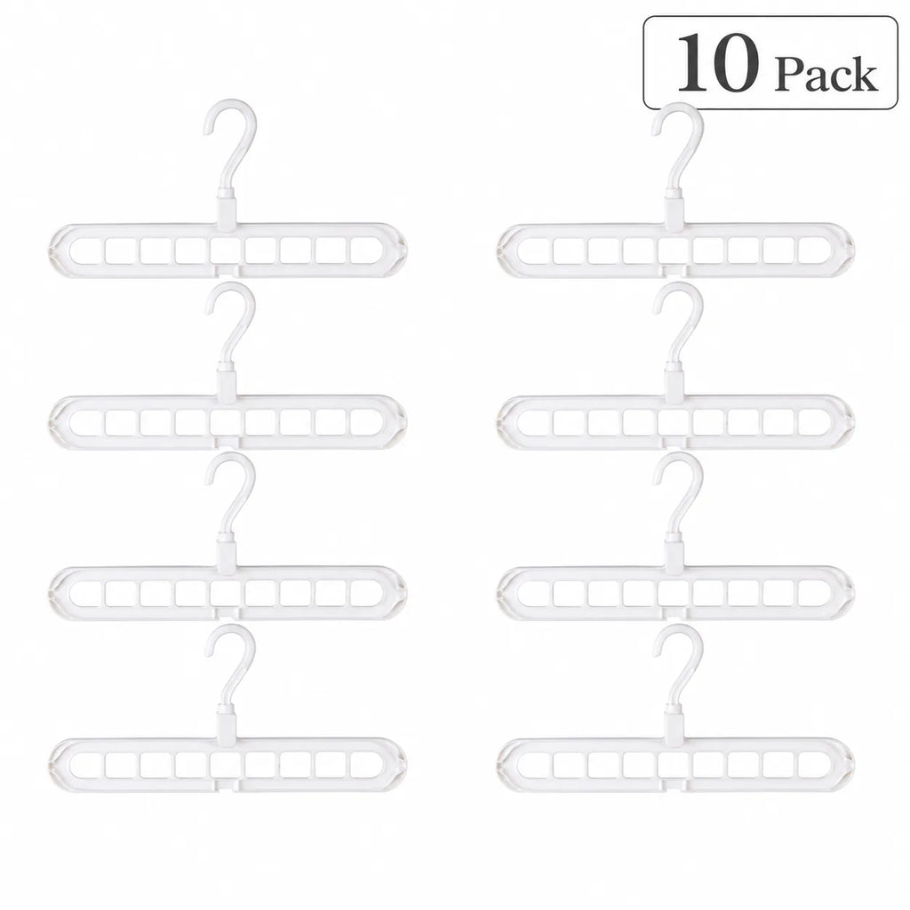 9-Hole Space-Saving Clothes Hanger Organizer