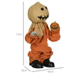 77cm Animated Scarecrow with Glowing Eyes & Sound – image 3 of 9
